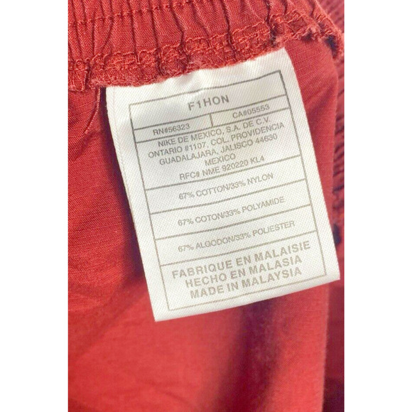 Nike Shorts Size XL Challenge Court Mens Andre Agassi Vintage 90s Nylon Red - Picture 7 of 7